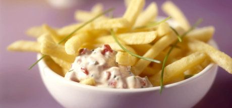 Original bulvytės su Thousand Island padažu